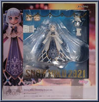Snow Miku (Glowing Snow Version) from Figma - Character Vocal Series 01: Hatsune Miku manufactured by Max Factory [Front]