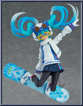Snow Miku (Snow Owl Version) from Figma - Character Vocal Series 01: Hatsune Miku manufactured by Max Factory [Loose]