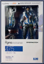 Soldier: 76 from Figma - Overwatch manufactured by Max Factory [Front]