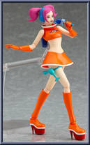 Ulala (Exciting Orange Version) from Figma - Space Channel 5 manufactured by Max Factory [Loose]