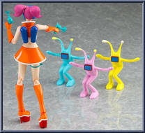 Ulala (Exciting Orange Version) from Figma - Space Channel 5 manufactured by Max Factory [Loose]
