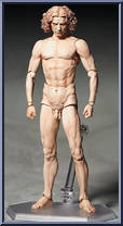 Vitruvian Man from Figma - Table Museum manufactured by Max Factory [Loose]