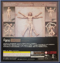 Vitruvian Man from Figma - Table Museum manufactured by Max Factory [Back]