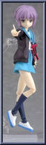 Yuki Nagato (School Uniform Version) from Figma - Haruhi Suzumiya manufactured by Max Factory [Loose]