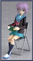 Yuki Nagato (School Uniform Version) from Figma - Haruhi Suzumiya manufactured by Max Factory [Loose]