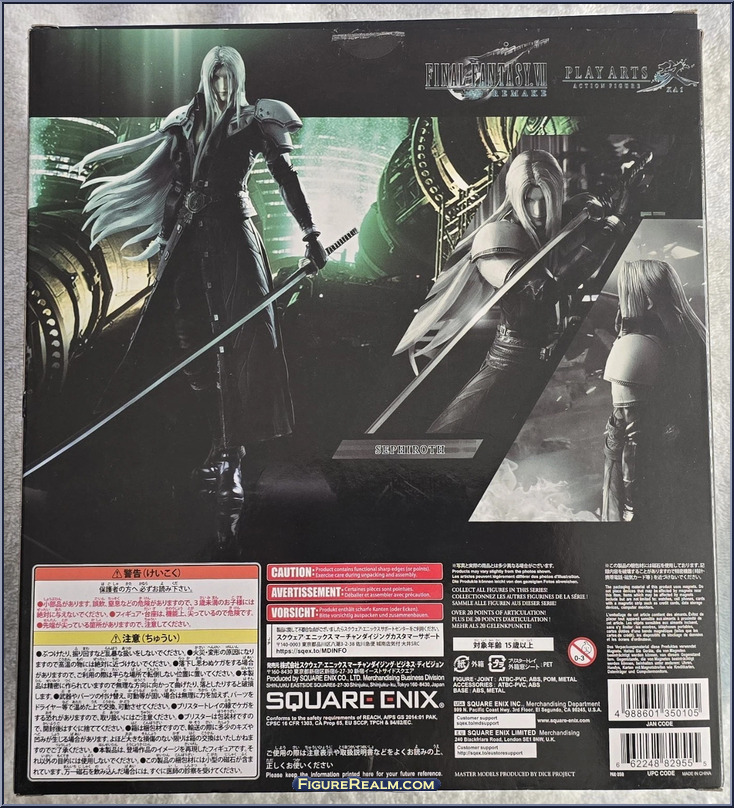 Figurine Sephiroth Final Fantasy VII – Square Enix Play Arts Vol.1 – NEUVE