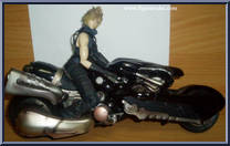 Cloud Strife (Fenrir Bike) from Final Fantasy VII - Advent Children: Deluxe Figures manufactured by Play Arts [Marieru-san's Collection]