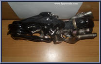 Cloud Strife (Fenrir Bike) from Final Fantasy VII - Advent Children: Deluxe Figures manufactured by Play Arts [Marieru-san's Collection]
