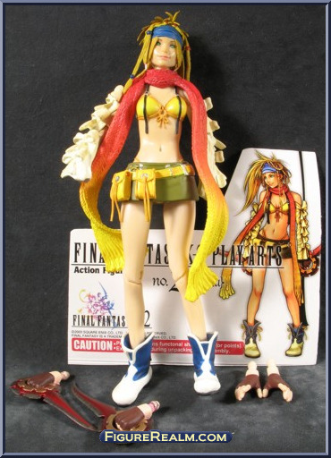 Final Fantasy X FF 10 Rikku Rainbow Foil Holo Character Figure Art Card B