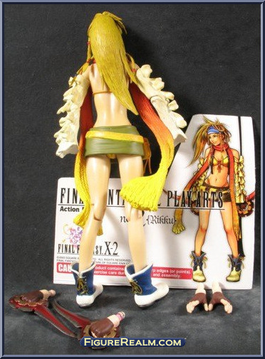 Final Fantasy X FF 10 Rikku Rainbow Foil Holo Character Figure Art Card B