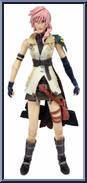 Lightning from Final Fantasy XIII - Basic Series manufactured by Play Arts [Loose]