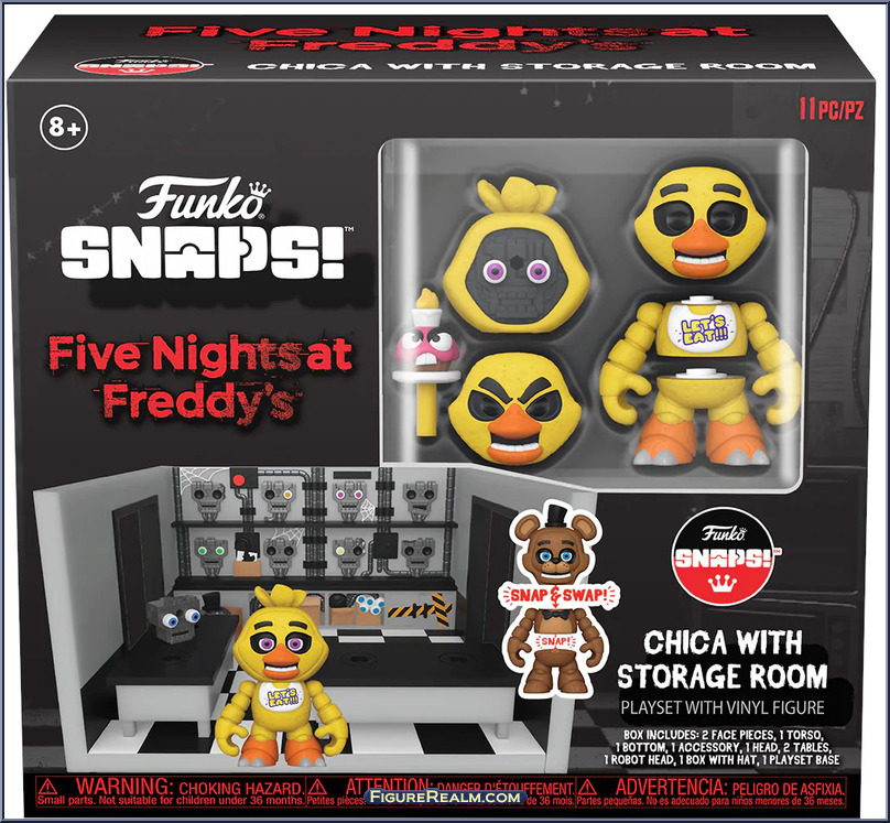 Funko Snaps!: Five Nights at Freddy's - Toy Freddy with Storage Room