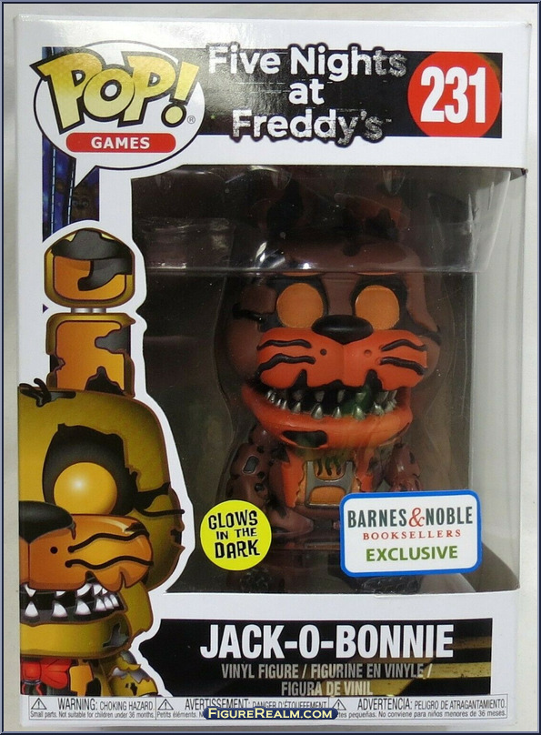 FunkoFinderz - Here's another look at the exclusive Five Nights At Freddy's  Pop!s coming soon. . 🎃Jack-O-Bonnie [Glow]: Coming exclusively to Barnes  and Noble in September 🦊Funtime Foxy [Flocked]: Coming exclusively to