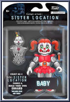 Baby (Circus) from Five Nights at Freddy's - Action Figures manufactured by Funko [Front]
