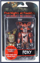 Foxy from Five Nights at Freddy's - Action Figures manufactured by Funko [Front]