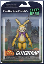 Glitchtrap from Five Nights at Freddy's - Action Figures manufactured by Funko [Front]