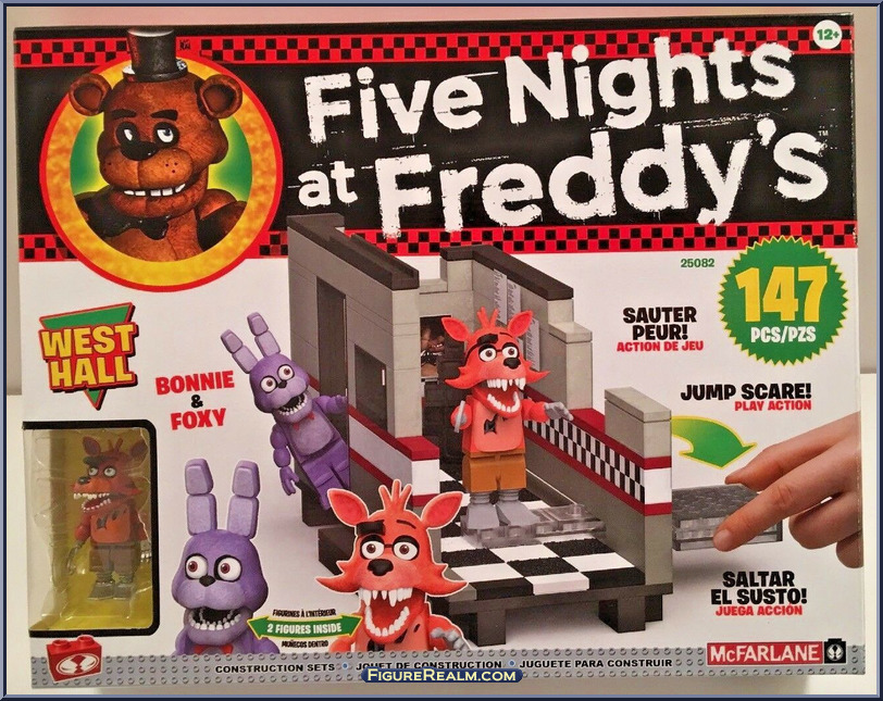 Five Nights at Freddy's EXCLUSIVE WEST HALL CONSTRUCTION SET FNAF