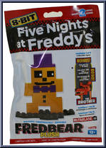 Fredbear Plush from Five Nights at Freddy's - 8-Bit manufactured by McFarlane [Front]