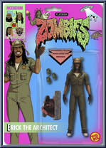 Erick the Architect from Flatbush Zombies - Basic Series manufactured by Incendium [Front]