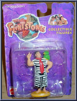 Fred Flintstone (Zebra Clothes) from Flintstones - PVC manufactured by Mattel [Front]