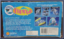 Flipper (Swim N' Splash) from Flipper - Basic Series manufactured by Toy Biz [Back]