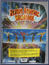 Warrior (Blue) from Flying Robotic Warriors - Basic Series manufactured by Laser Colour [Back]