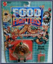 Major Munch from Food Fighters - Kitchen Commandos manufactured by Mattel [Front]