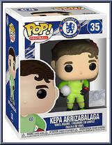 Kepa Arrizabalaga (Chelsea) from Football - European - Pop! Vinyl Figures manufactured by Funko [Front]