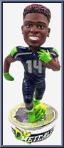 DK Metcalf (Seattle Seahawks) (Speed Chase) from Football - Player Bobbles manufactured by Foco [Loose]