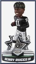 Henry Ruggs III (Las Vegas Raiders) (Star Rookie Base) from Football - Player Bobbles manufactured by Foco [Loose]