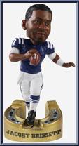 Jacoby Brissett (Indianapolis Colts) (Golden Horseshoe) from Football - Player Bobbles manufactured by Foco [Loose]