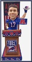 Josh Allen (Buffalo Bills) (Swing Vote Series) from Football - Player Bobbles manufactured by Foco [Loose]