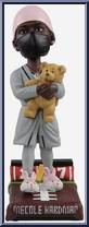 Mecole Hardman (Kansas City Chiefs) (Teddy Bear Pregame) from Football - Player Bobbles manufactured by Foco [Loose]