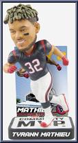 Tyrann Mathieu (Houston Texans) (2018 Community MVP Award) from Football - Player Bobbles manufactured by Foco [Loose]