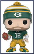 Aaron Rodgers (Beanie) (Packers) from Football - Pop! Vinyl Figures manufactured by Funko [Loose]