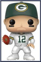 Aaron Rodgers (Color Rush / White) (Packers) from Football - Pop! Vinyl Figures manufactured by Funko [Loose]