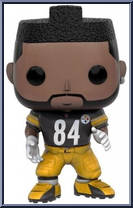 Antonio Brown (Black Jersey) (Steelers) from Football - Pop! Vinyl Figures manufactured by Funko [Loose]