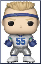 Brian Bosworth (Seahawks) from Football - Pop! Vinyl Figures manufactured by Funko [Loose]