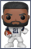 Ezekiel Elliott (Color Rush / White) from Football - Pop! Vinyl Figures manufactured by Funko [Loose]