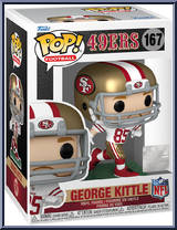 George Kittle (49ers - Away) from Football - Pop! Vinyl Figures manufactured by Funko [Front]