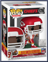 Juju Smith-Schuster (Chiefs - Away) from Football - Pop! Vinyl Figures manufactured by Funko [Front]