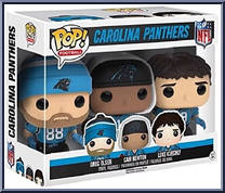 Panthers 3-Pack from Football - Pop! Sets manufactured by Funko [Front]