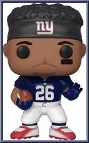 Saquon Barkley (Blue Jersey) from Football - Pop! Vinyl Figures manufactured by Funko [Loose]