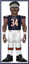 Walter Payton (Blue Jersey) (Bears) from Football - Vinyl Gold - 12" Scale manufactured by Funko [Loose]