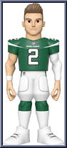 Zach Wilson (Jets) (Green Jersey) from Football - Vinyl Gold - 12" Scale manufactured by Funko [Loose]