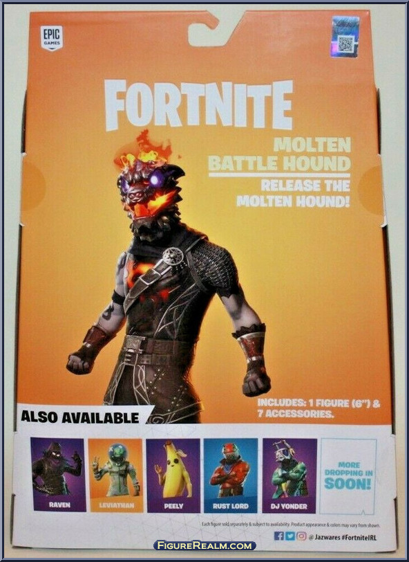 fortnite molten battle hound figure