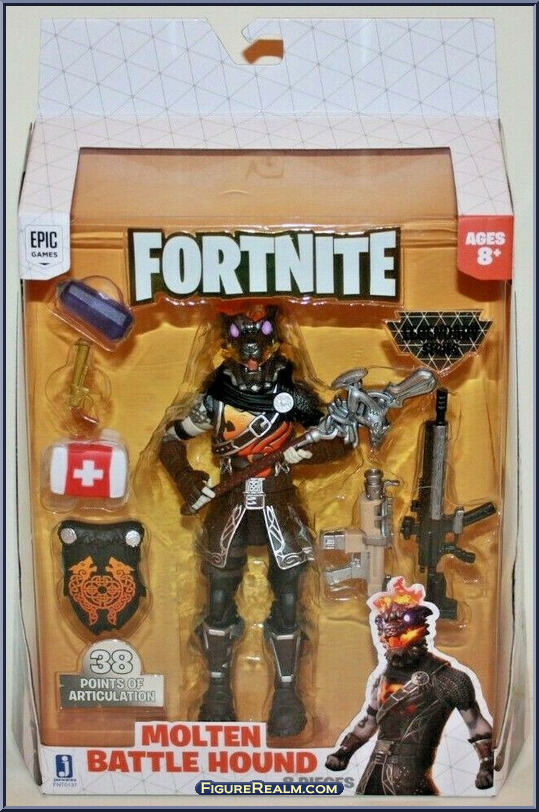 fortnite molten battle hound figure