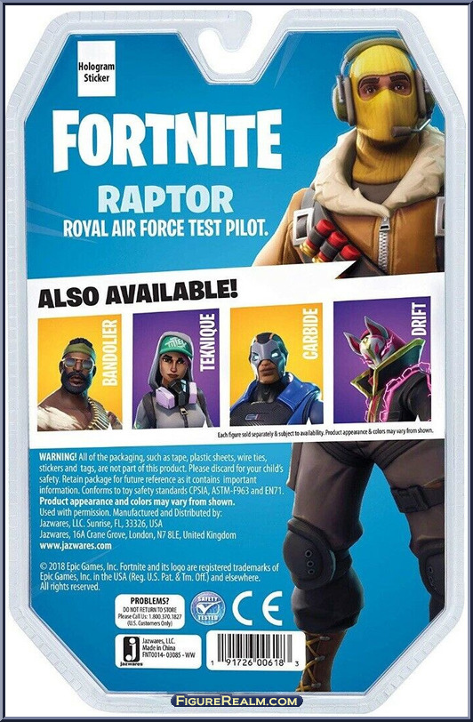 fortnite raptor action figure