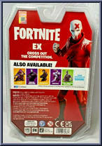 EX (Solo Mode) from Fortnite - Basic Series manufactured by Jazwares [Back]