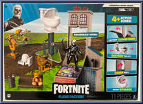 Flush Factory (with Skull Trooper) from Fortnite - Legendary Micro Series manufactured by Jazwares [Front]
